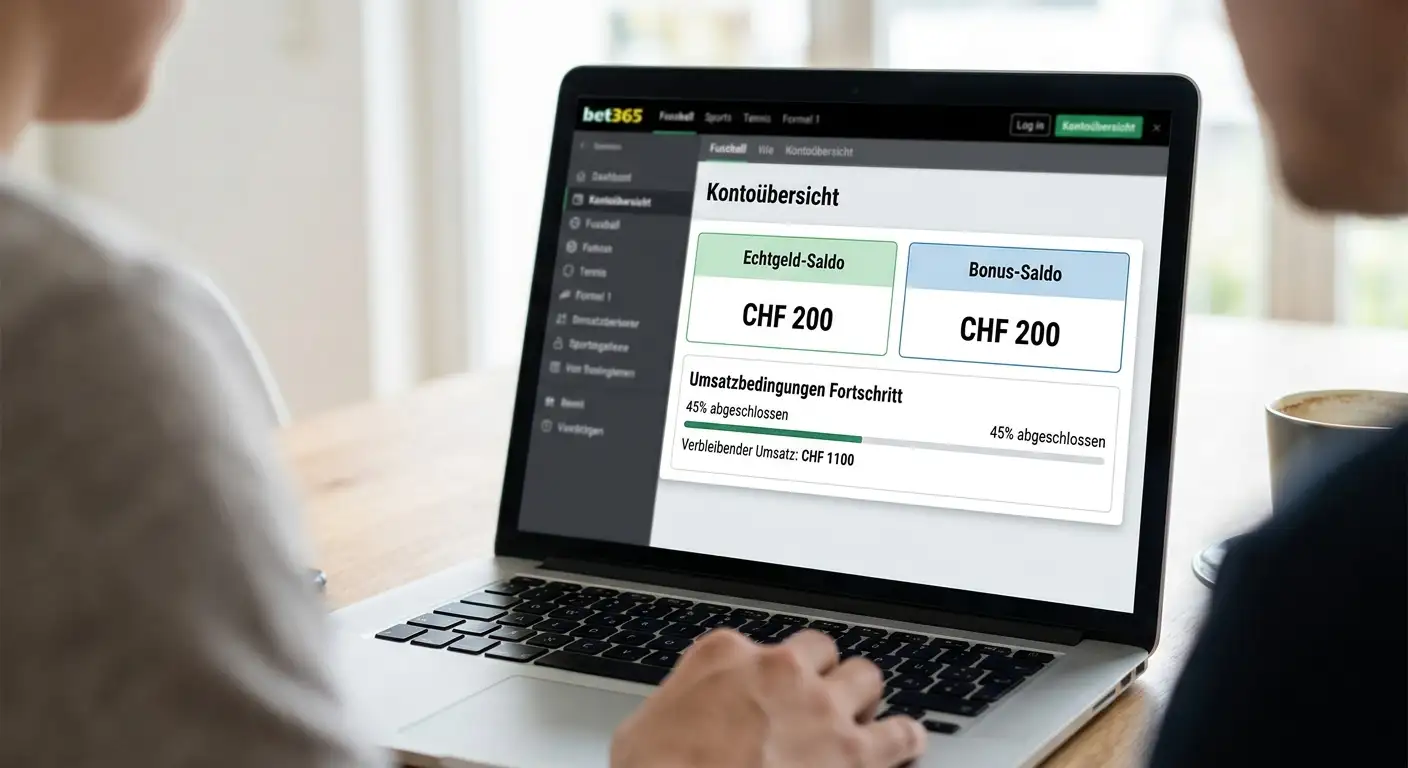 Struktur eines 100%-Einzahlungsbonus beim Sportwetten – Bonusguthaben vs. Echtgeld erklärt