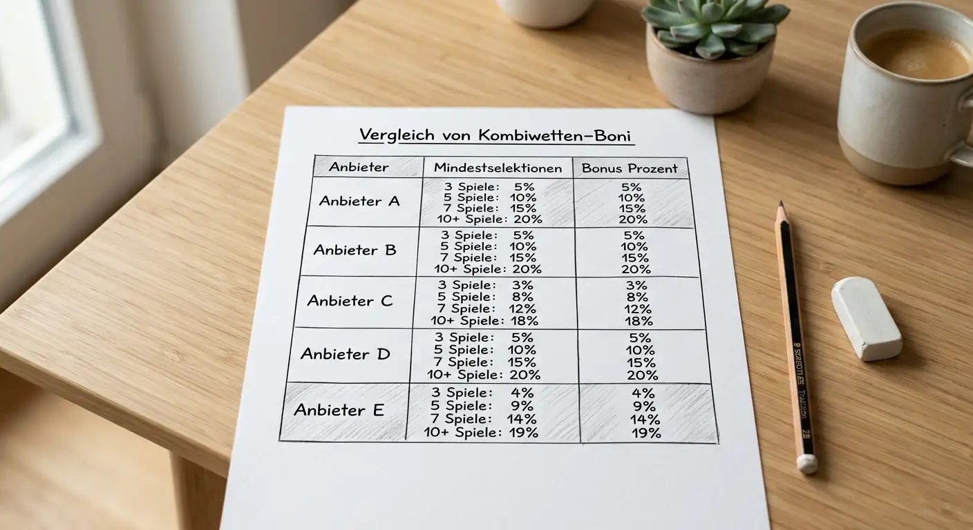Anbieter mit besten Kombiwetten-Aktionen Schweiz – Vergleich der Akkumulator-Boosts für Fussball-Tipper