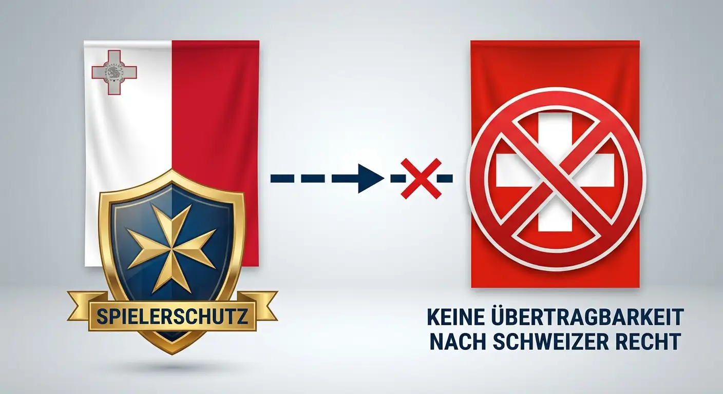 MGA-Lizenz Spielerschutz für Schweizer Tipper – warum Malta-Lizenz nicht vor Schweizer Sperrliste schützt