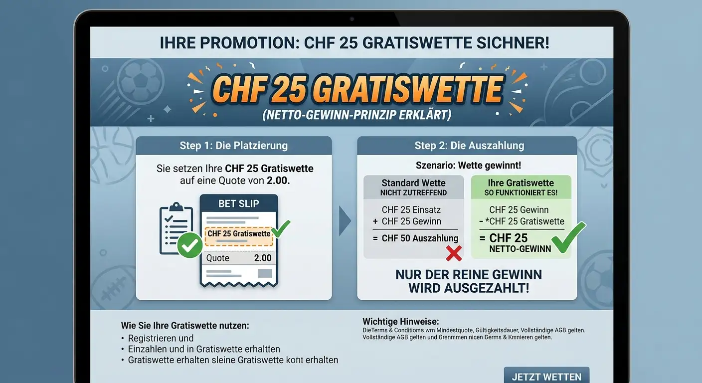 Bahigo Freiwetten Neukunden Bonus Beispiel Schweiz – Net-Win Prinzip und Auszahlung erklärt