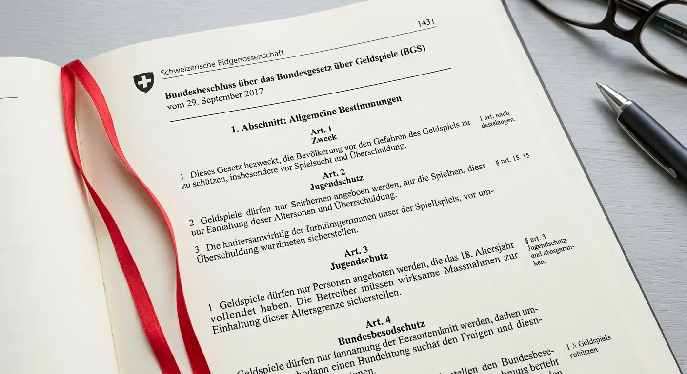 Spielerschutzvorschriften des Bundesgesetzes über Geldspiele BGS für Sportwetten in der Schweiz 2026