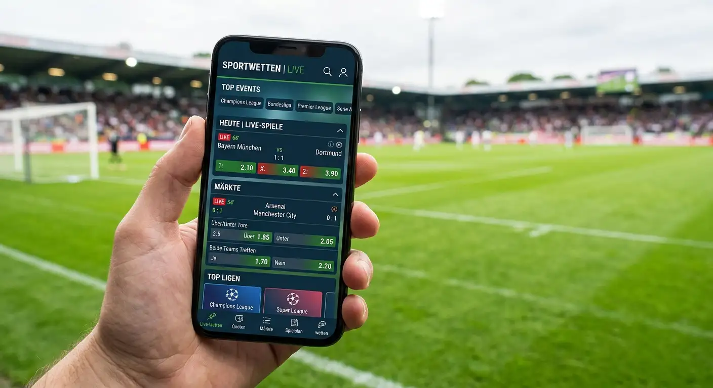 Fussball Sportwetten App Vergleich Schweiz – beste Apps für Super League und Champions League Wetten