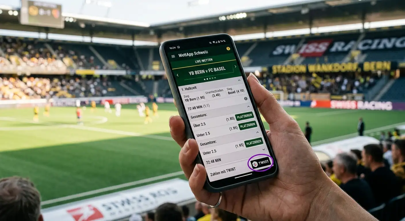 Mobile Sportwetten-Markt Schweiz – Smartphone-Nutzung und App-Standard für Fussball-Tipper