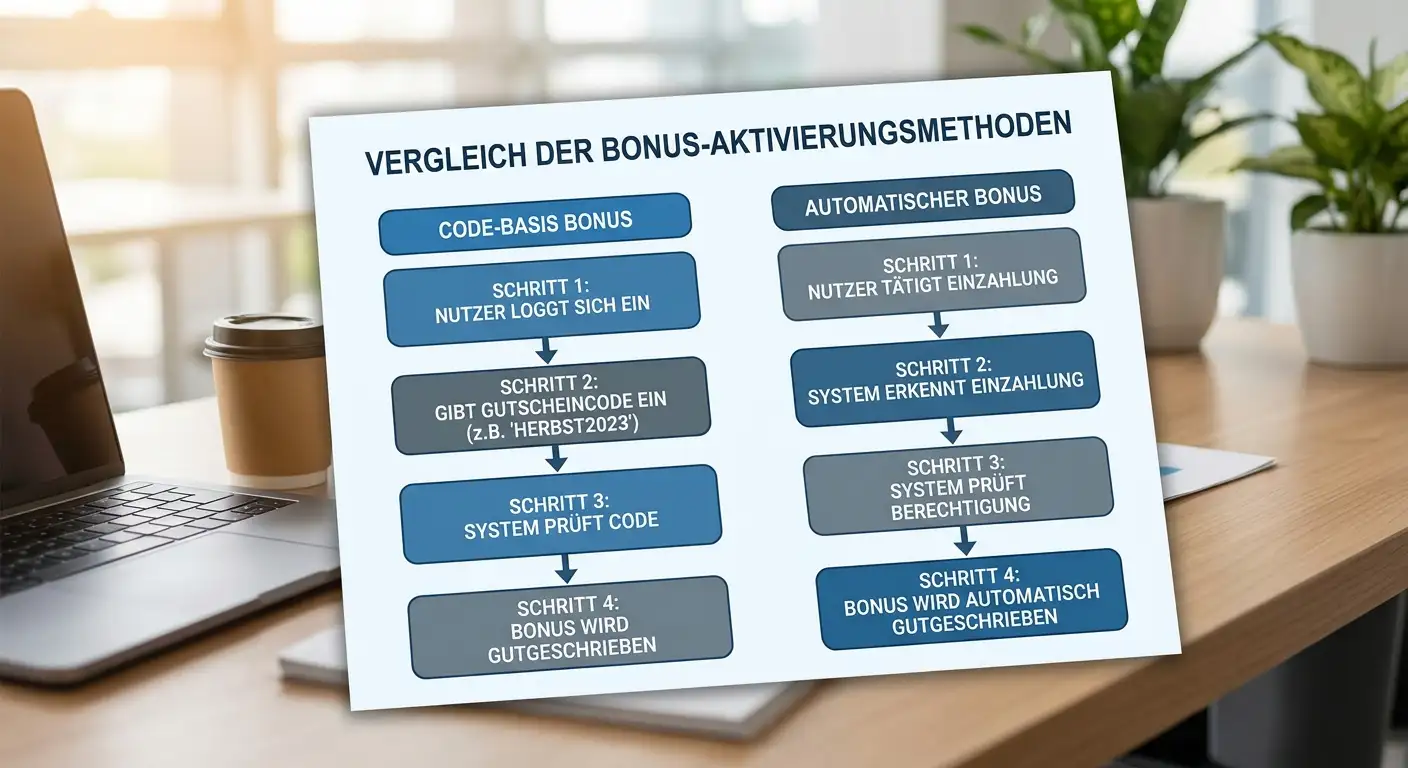 Vergleich automatischer Sportwetten-Bonus vs. Bonus Code bei der Registrierung