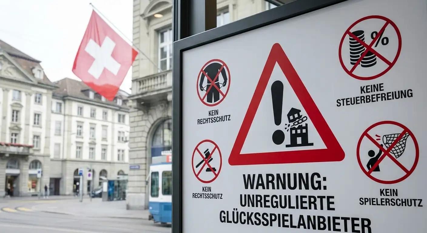 Risiken für Schweizer Tipper bei gesperrten ausländischen Sportwetten-Anbietern – rechtliche und steuerliche Folgen