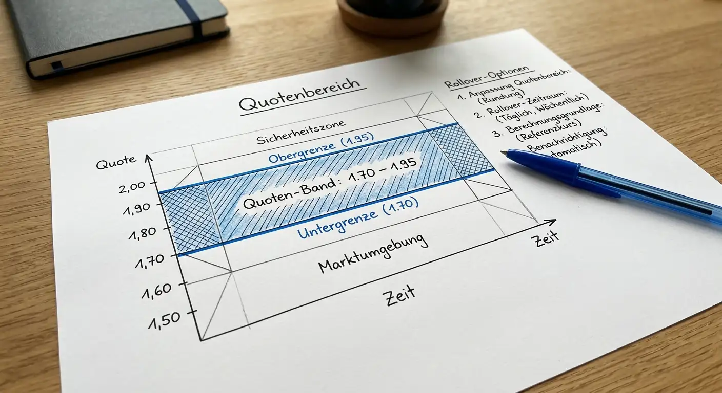 Sweet-Spot-Range 1.70 bis 1.95 beim Sportwetten Quotenvergleich Schweiz für Rollover-Optimierung