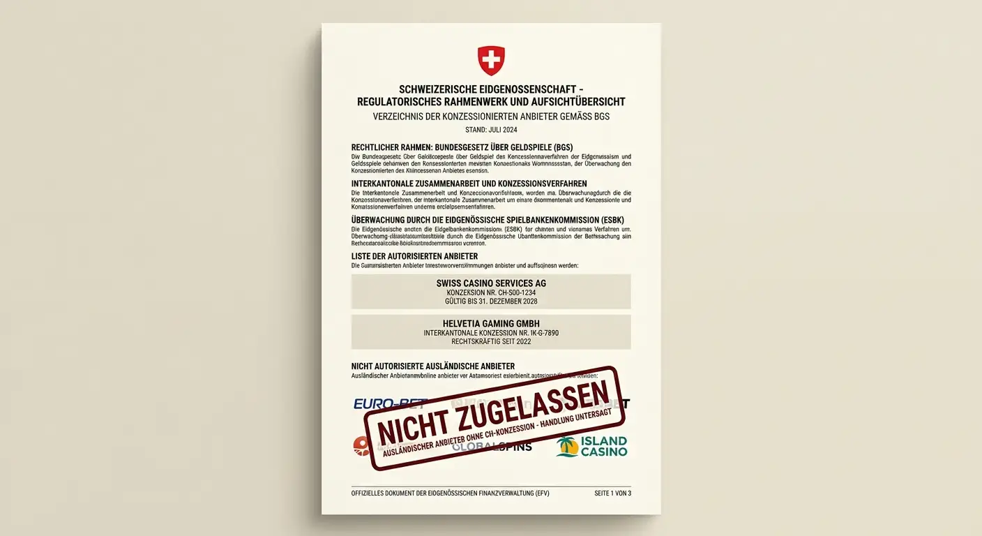Legale Sportwetten-Anbieter in der Schweiz gemäss BGS – Sporttip und Jouez Sport als einzige zugelassene Buchmacher