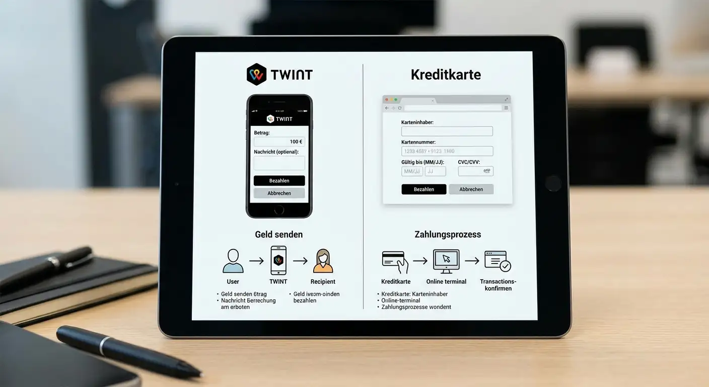 TWINT vs. Kreditkarte beim Sportwetten Bonus – Vergleich der Bonusberechtigung für Schweizer Tipper